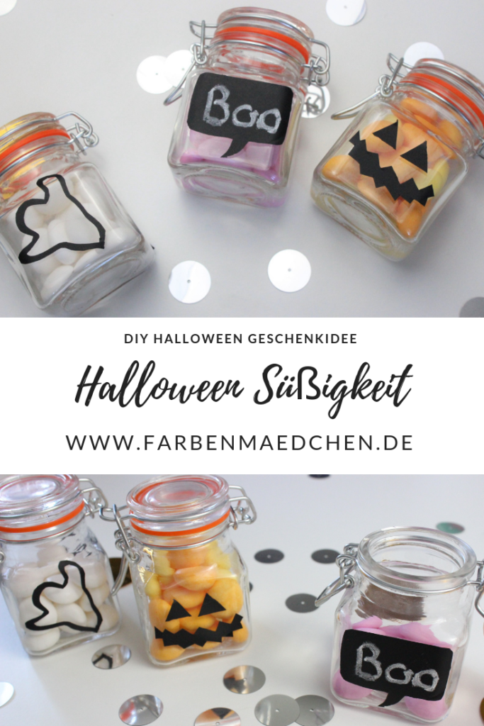 Diy Halloween Süßigkeiten Glas  Diy Halloween Süßigkeiten Glas