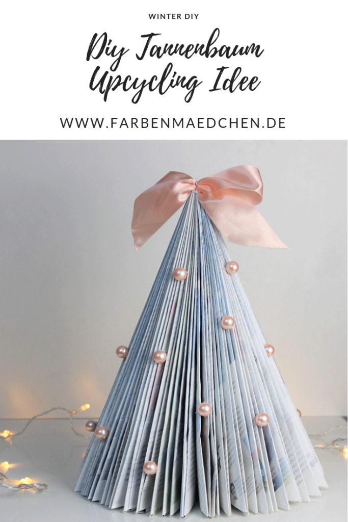 Pinterest Titelbild vom DIY Tannenbaum