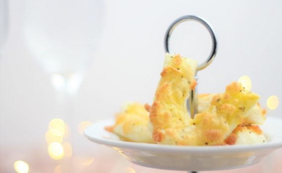 Selbst gemachter Partysnack für deine Silvesterparty.