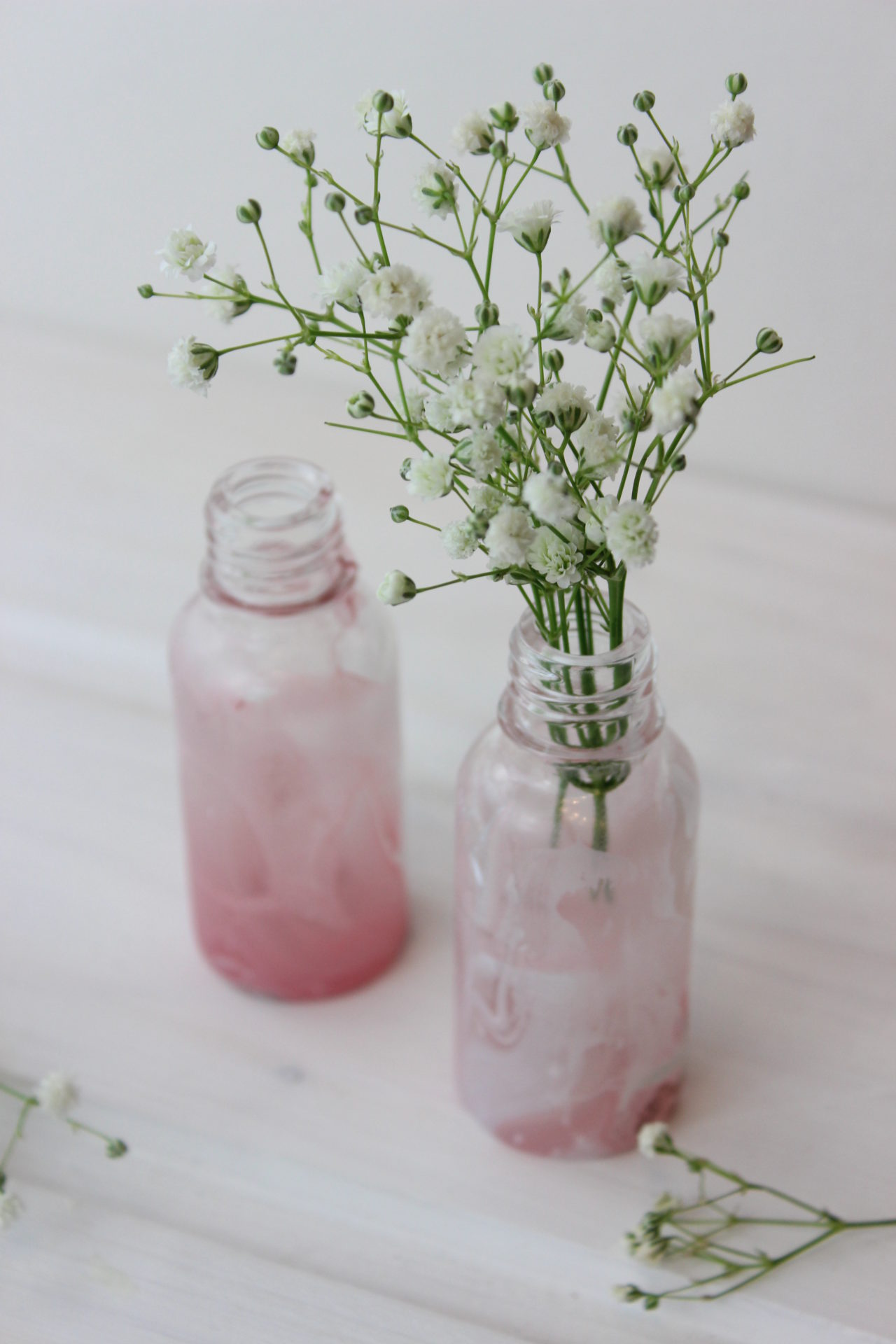 Upcycling Mini Vase selber machen Upcycling