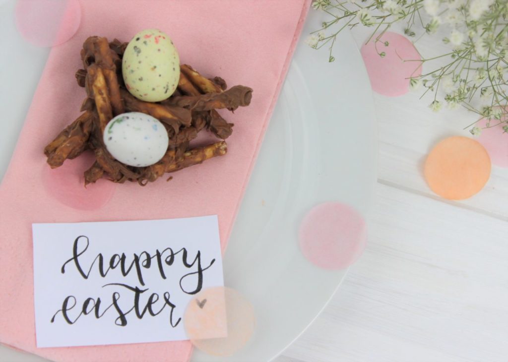 Osternest zum essen ganz einfach selber machen!