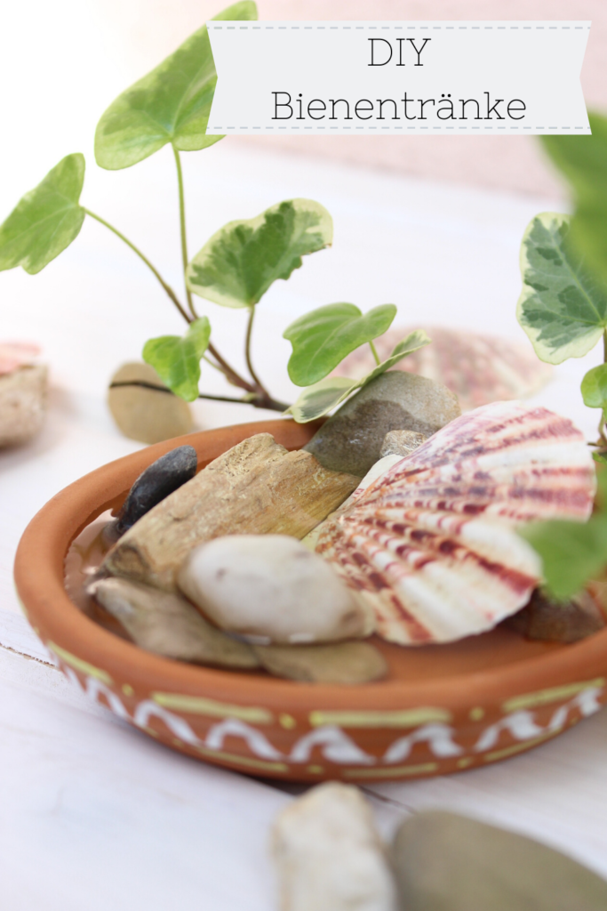Bienentränke im Boho Stil. 